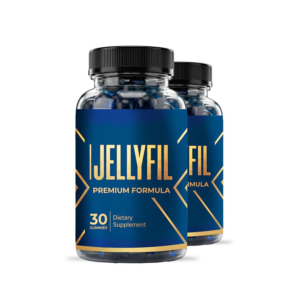 JellyFil Gummies Premium Formula bottles